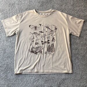 SHEIN Cottagecore Oversized TShirt